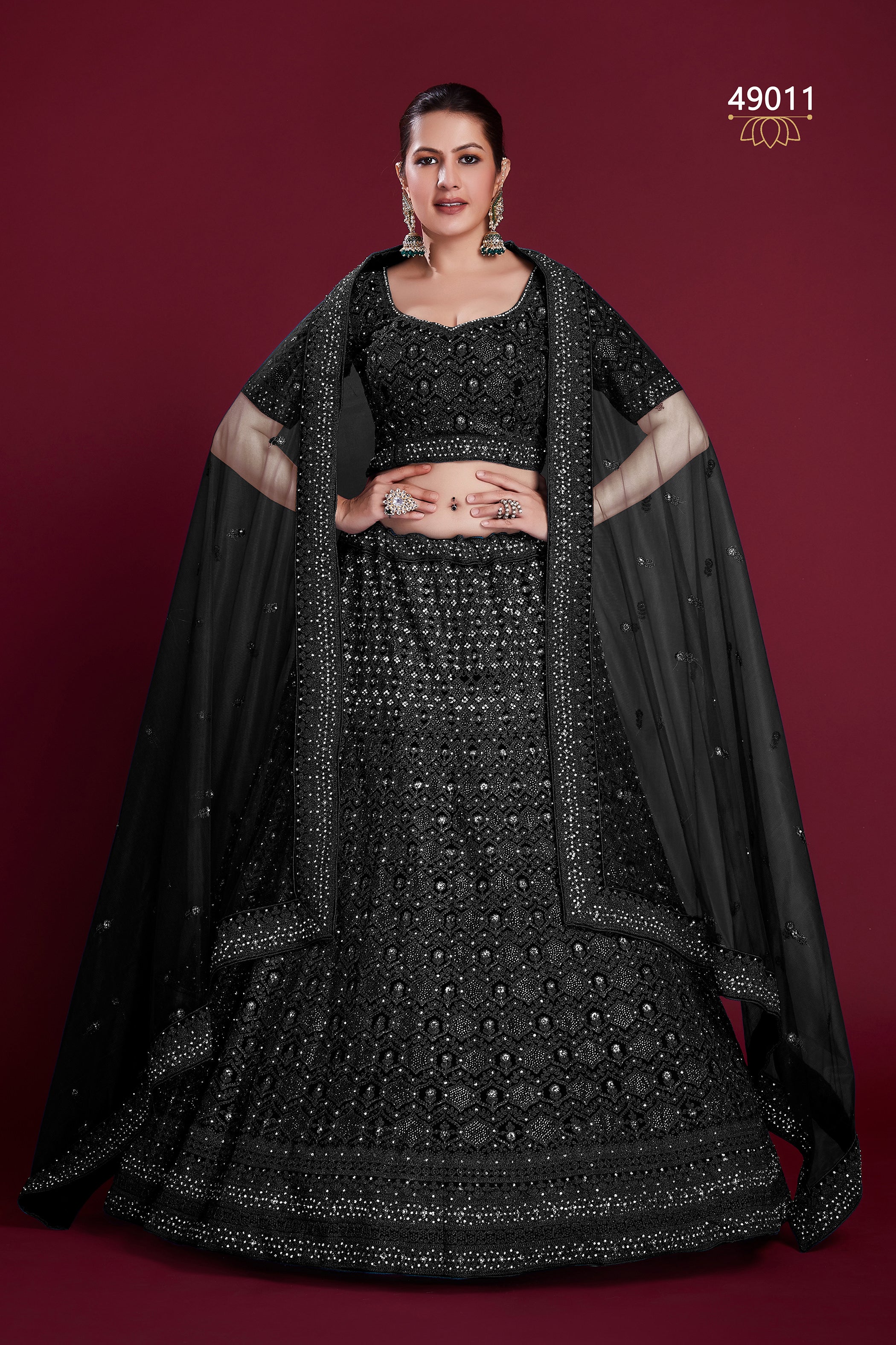 Poshak Vol 6 Designer Occasion Wear Lehenga D.No 49011