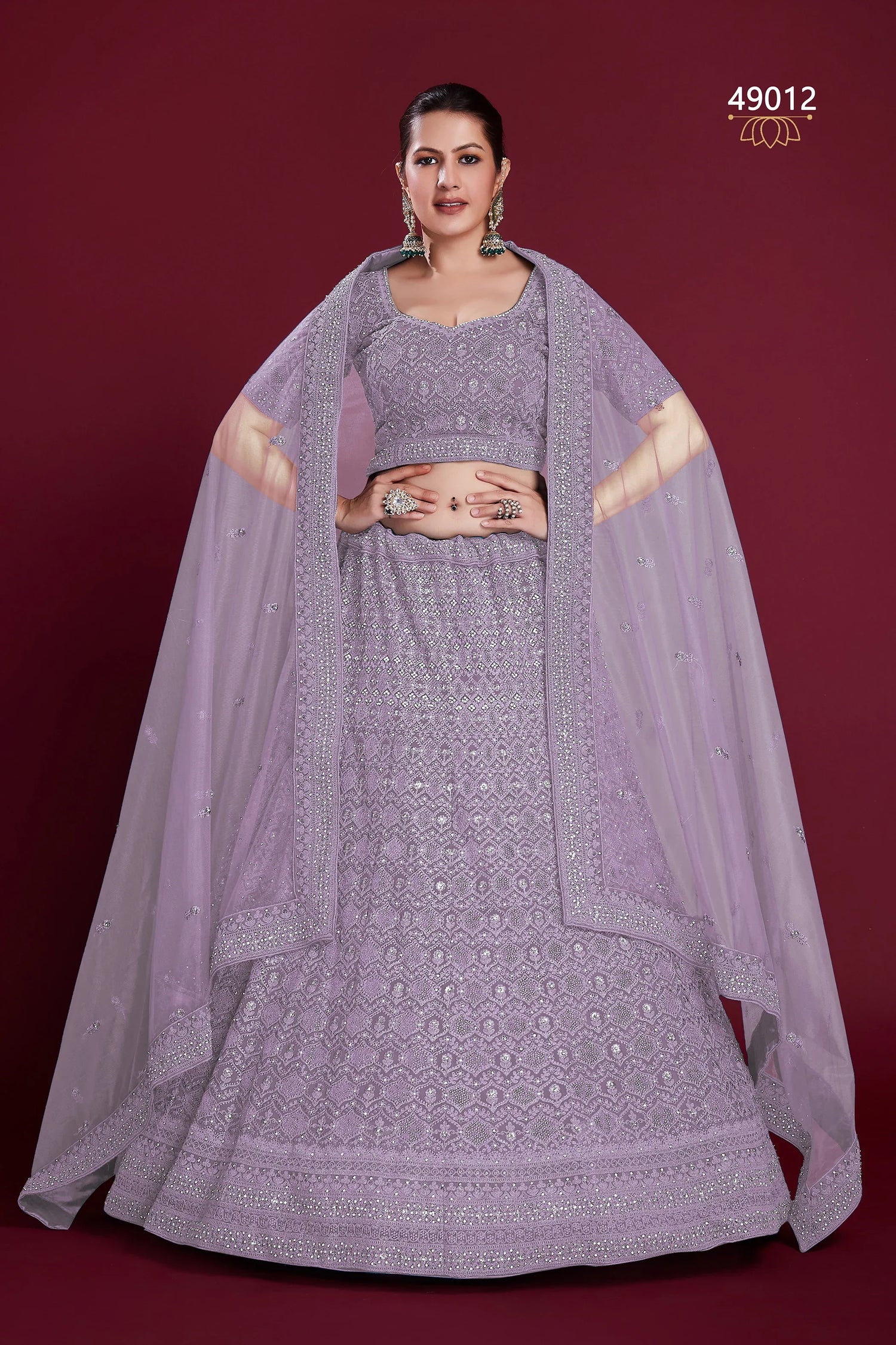 Poshak Vol 6 Designer Occasion Wear Lehenga D.No 49012 - Anant Exports