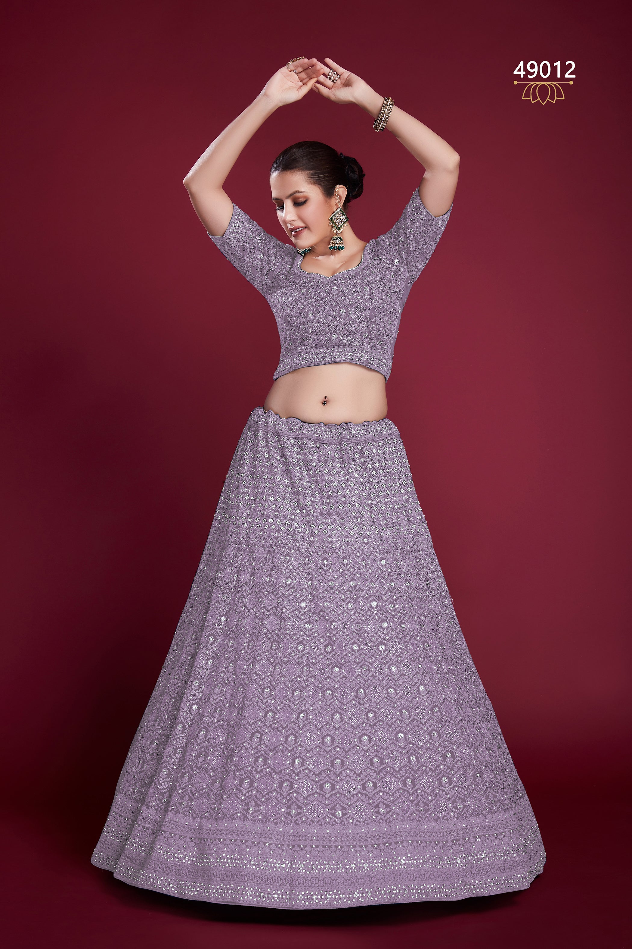 Poshak Vol 6 Designer Occasion Wear Lehenga D.No 49012