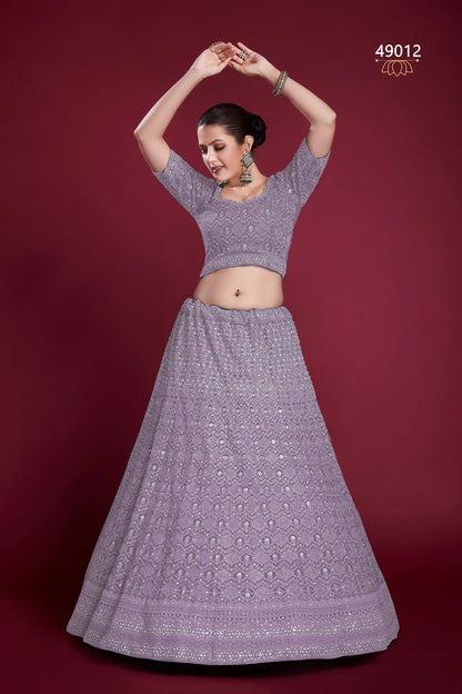Poshak Vol 6 Designer Occasion Wear Lehenga D.No 49012 - Anant Exports