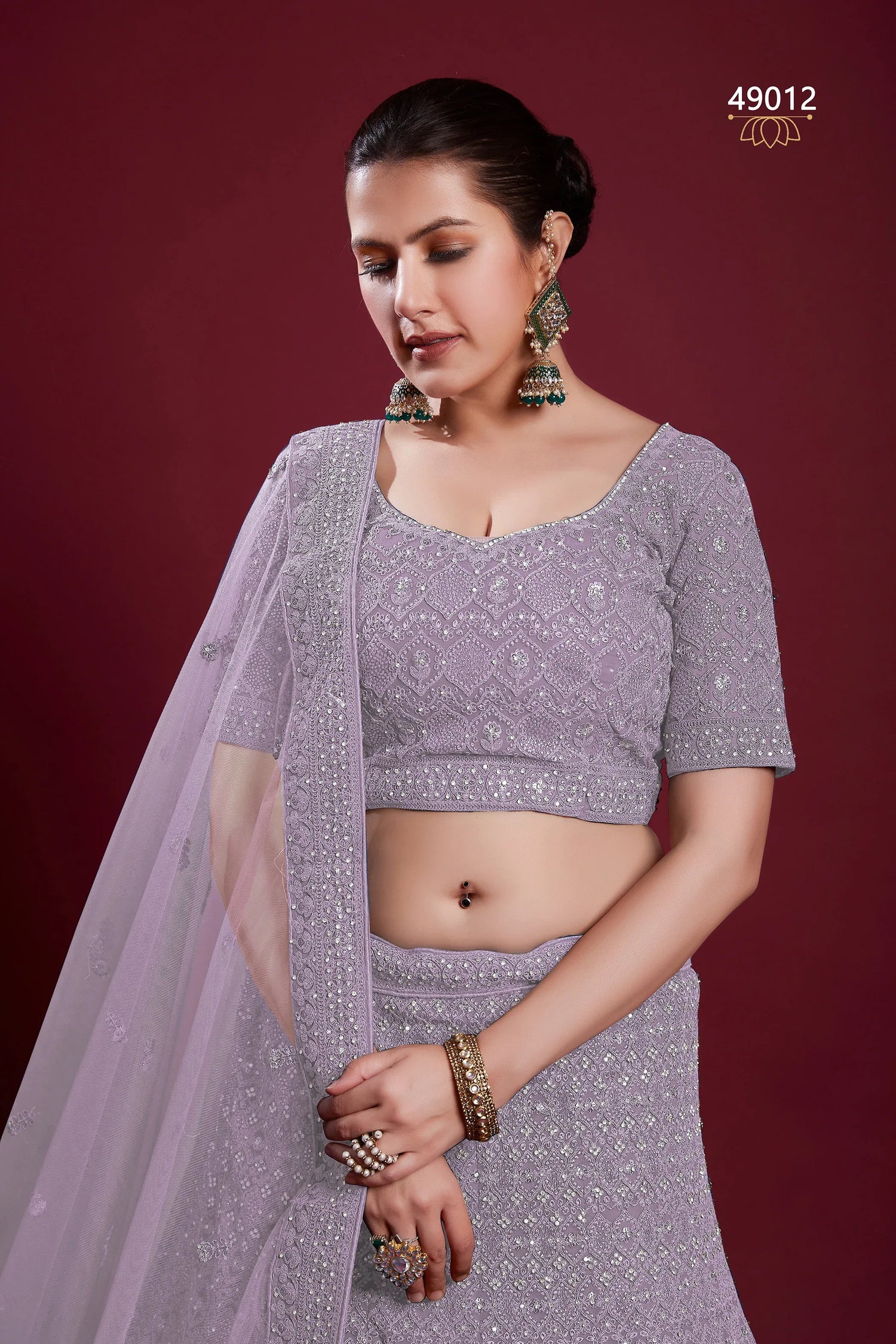 Poshak Vol 6 Designer Occasion Wear Lehenga D.No 49012 - Anant Exports