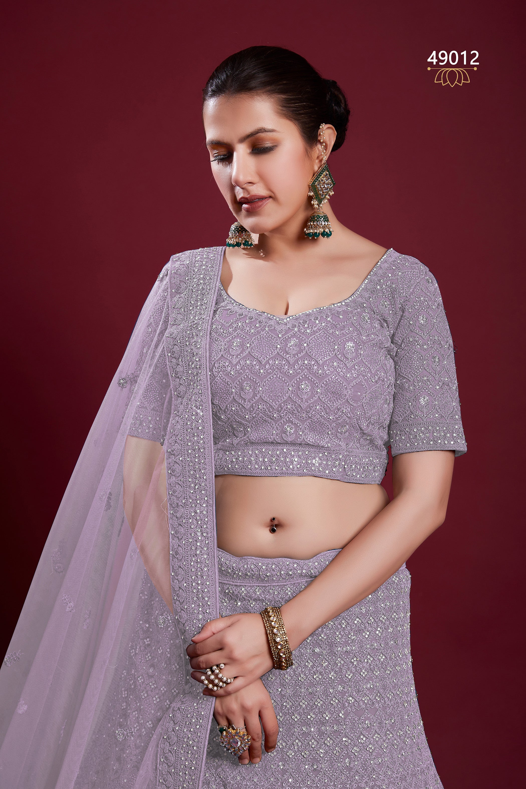 Poshak Vol 6 Designer Occasion Wear Lehenga D.No 49012