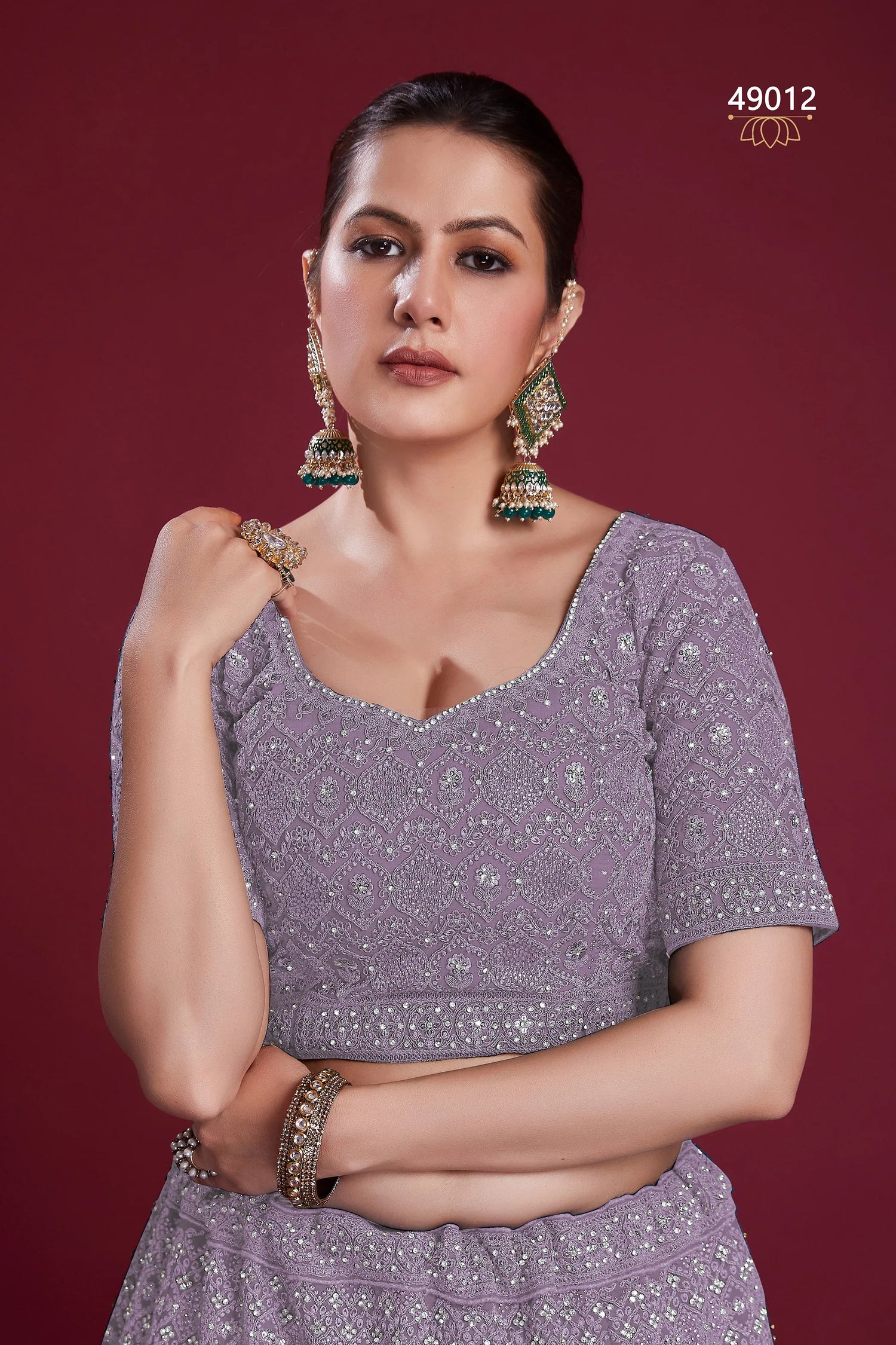 Poshak Vol 6 Designer Occasion Wear Lehenga D.No 49012 - Anant Exports