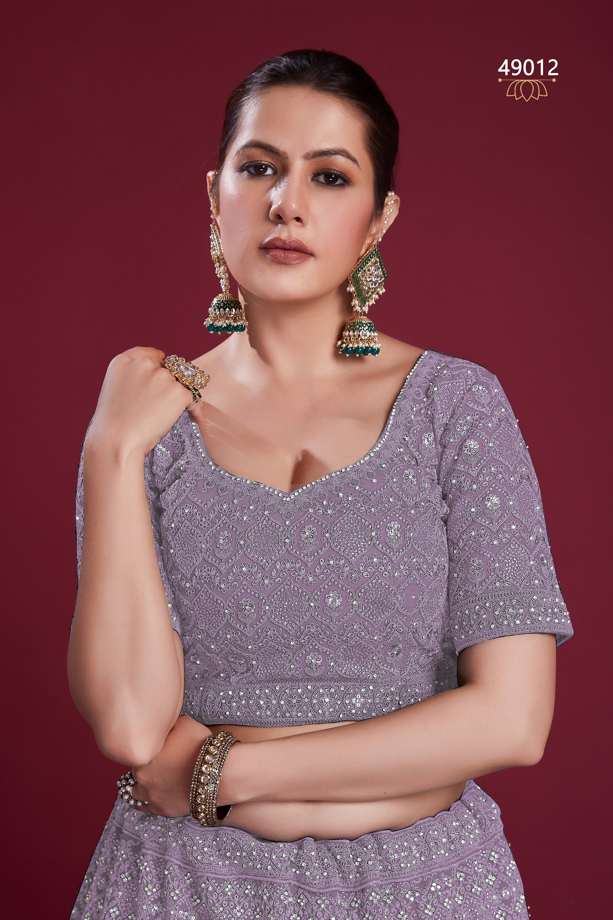 Poshak Vol 6 Designer Occasion Wear Lehenga D.No 49012