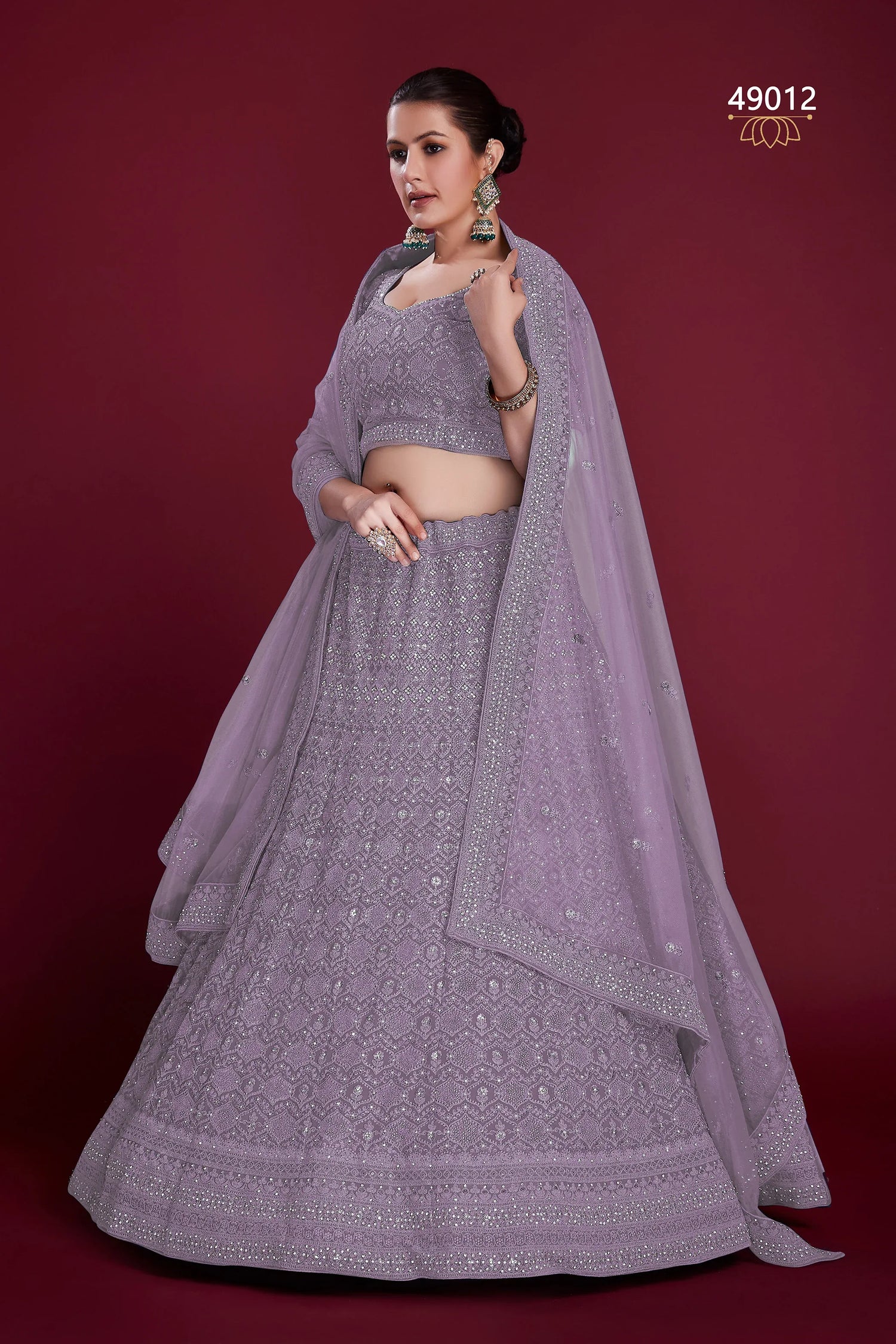 Poshak Vol 6 Designer Occasion Wear Lehenga D.No 49012 - Anant Exports