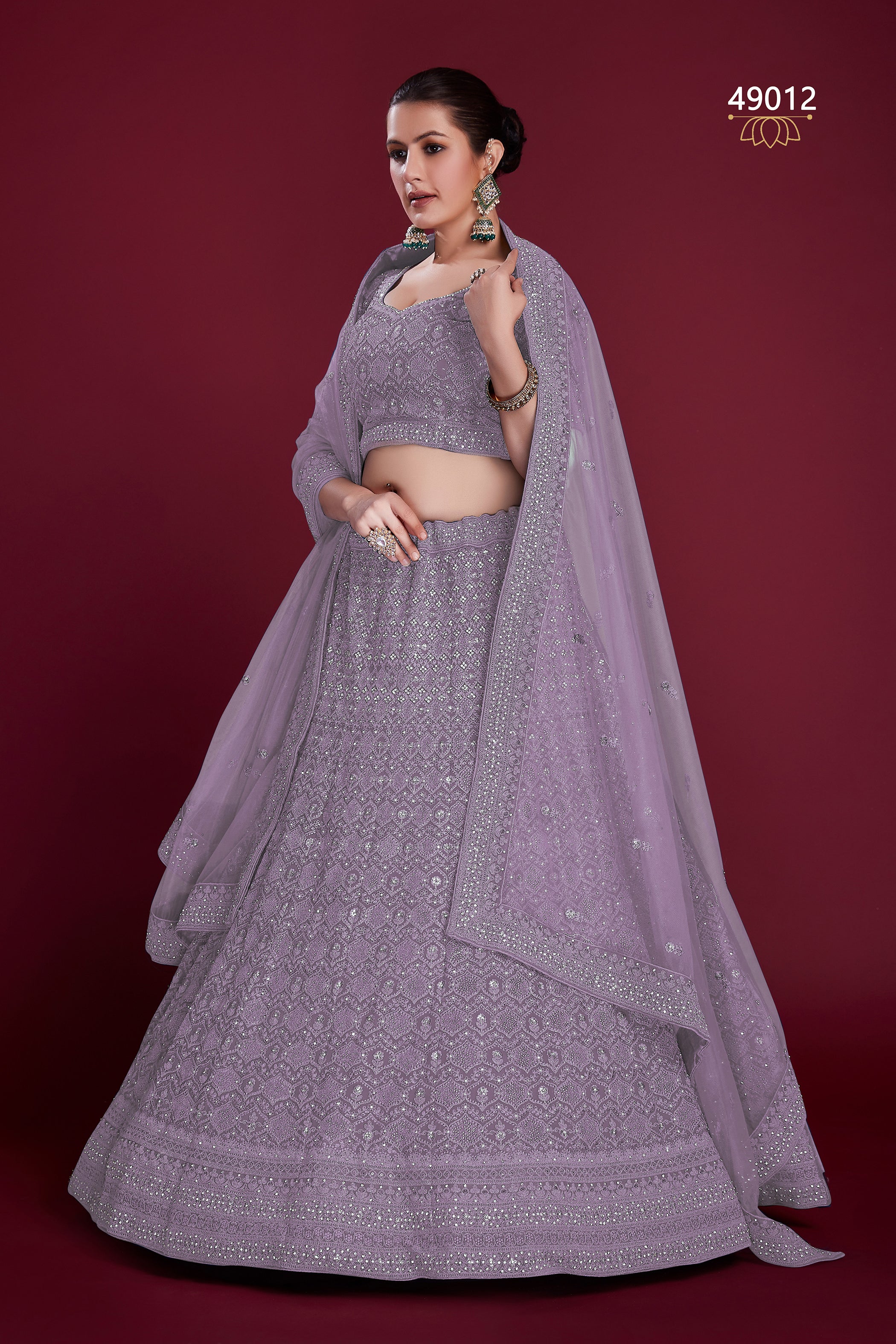 Poshak Vol 6 Designer Occasion Wear Lehenga D.No 49012