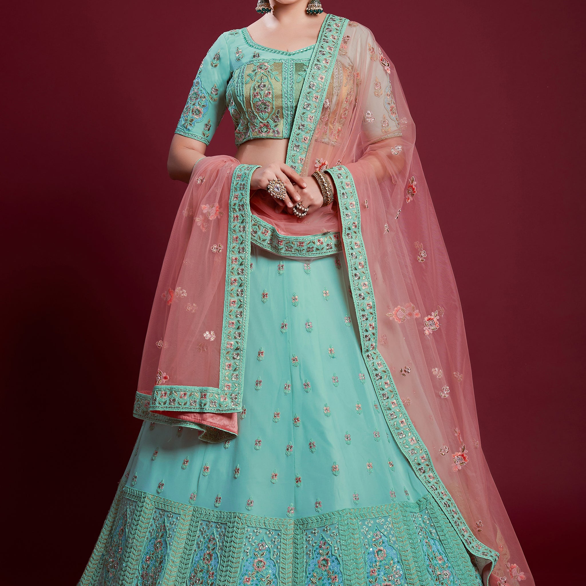 Poshak Vol 6 Designer Occasion Wear Lehenga D.No 49013