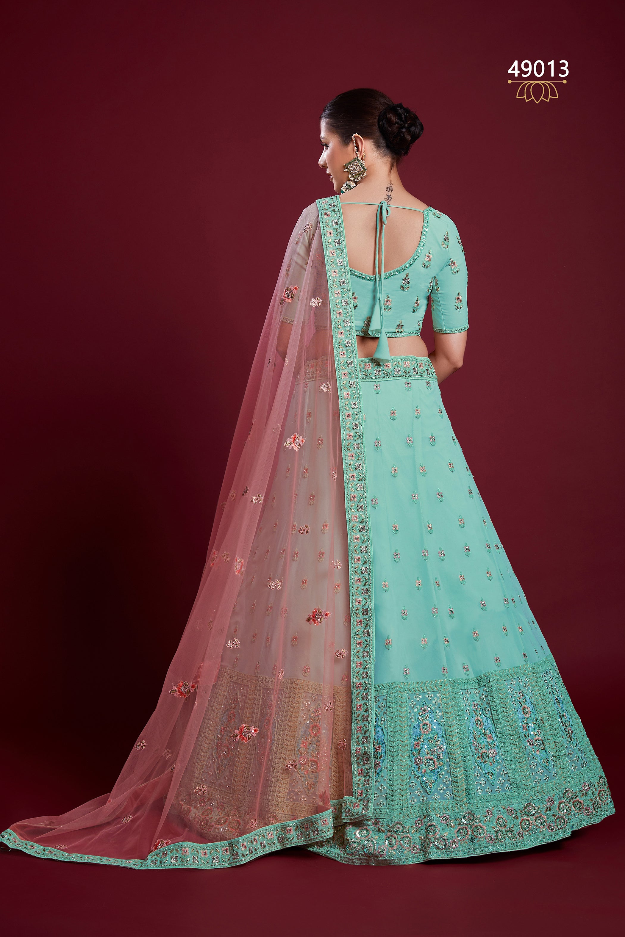 Poshak Vol 6 Designer Occasion Wear Lehenga D.No 49013