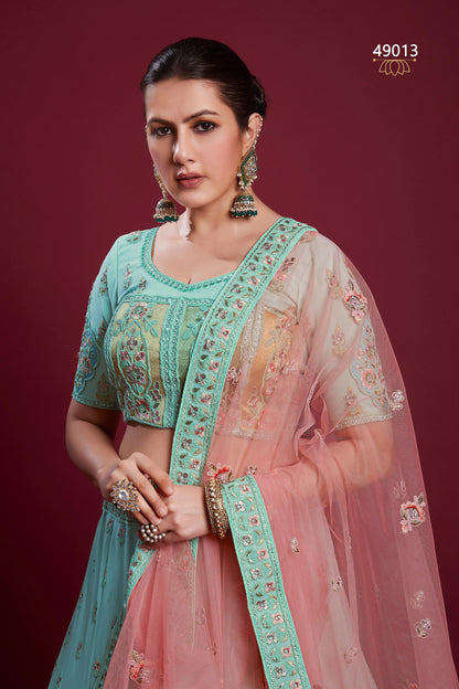 Poshak Vol 6 Designer Occasion Wear Lehenga D.No 49013 - Anant Exports