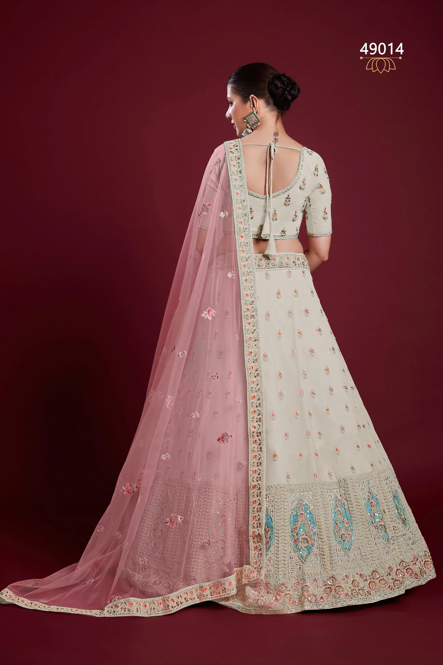 Poshak Vol 6 Designer Occasion Wear Lehenga D.No 49014 - Anant Exports