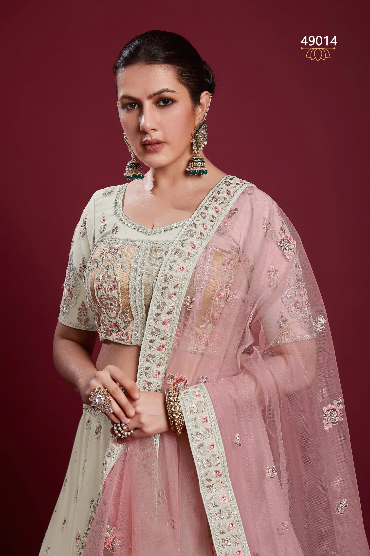 Poshak Vol 6 Designer Occasion Wear Lehenga D.No 49014 - Anant Exports