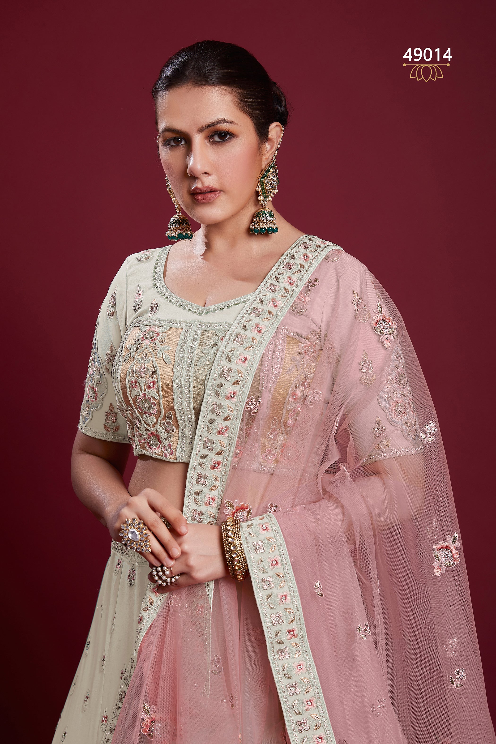 Poshak Vol 6 Designer Occasion Wear Lehenga D.No 49014