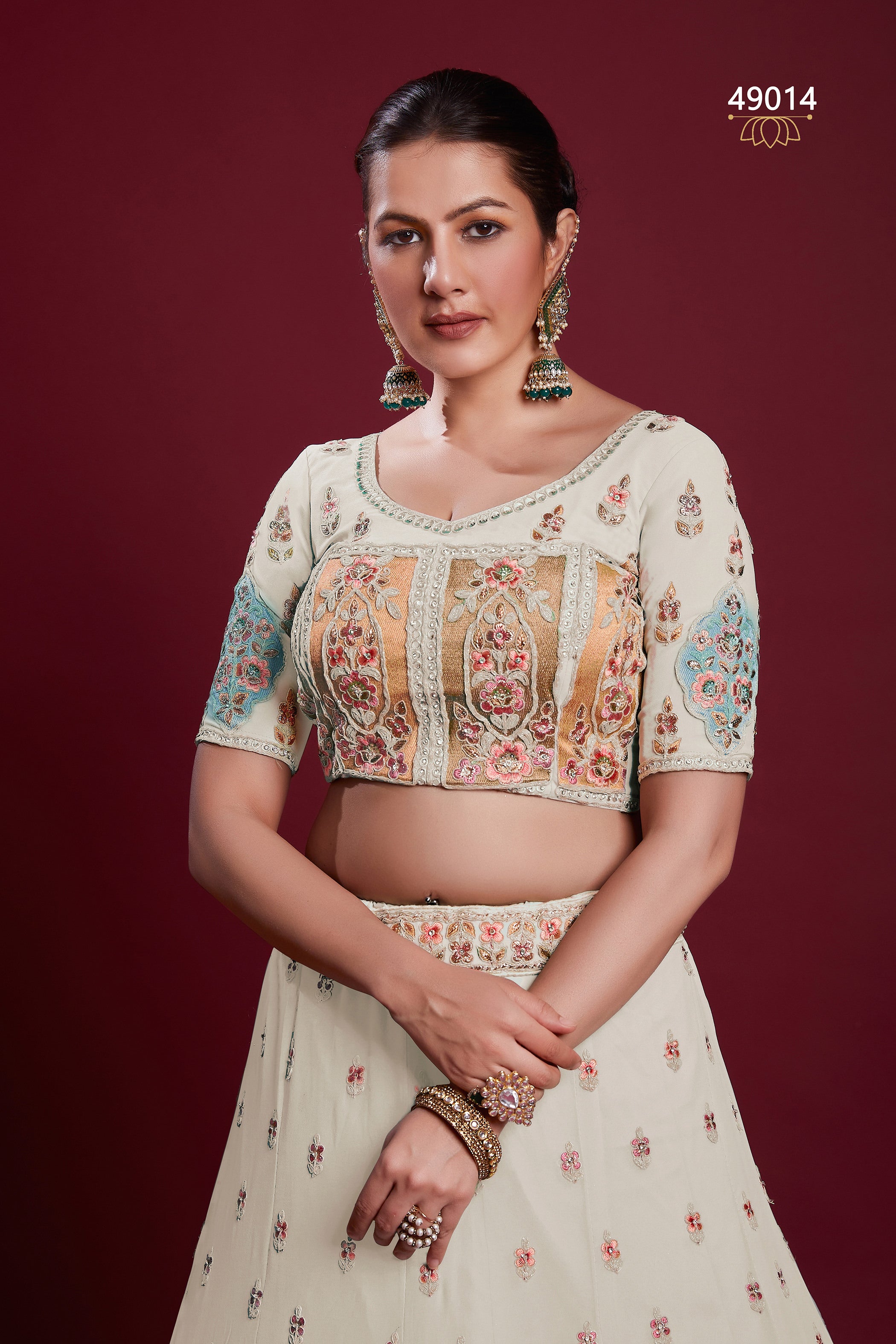 Poshak Vol 6 Designer Occasion Wear Lehenga D.No 49014