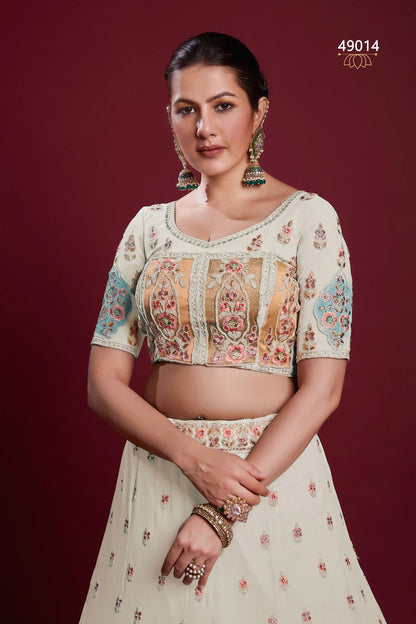 Poshak Vol 6 Designer Occasion Wear Lehenga D.No 49014 - Anant Exports