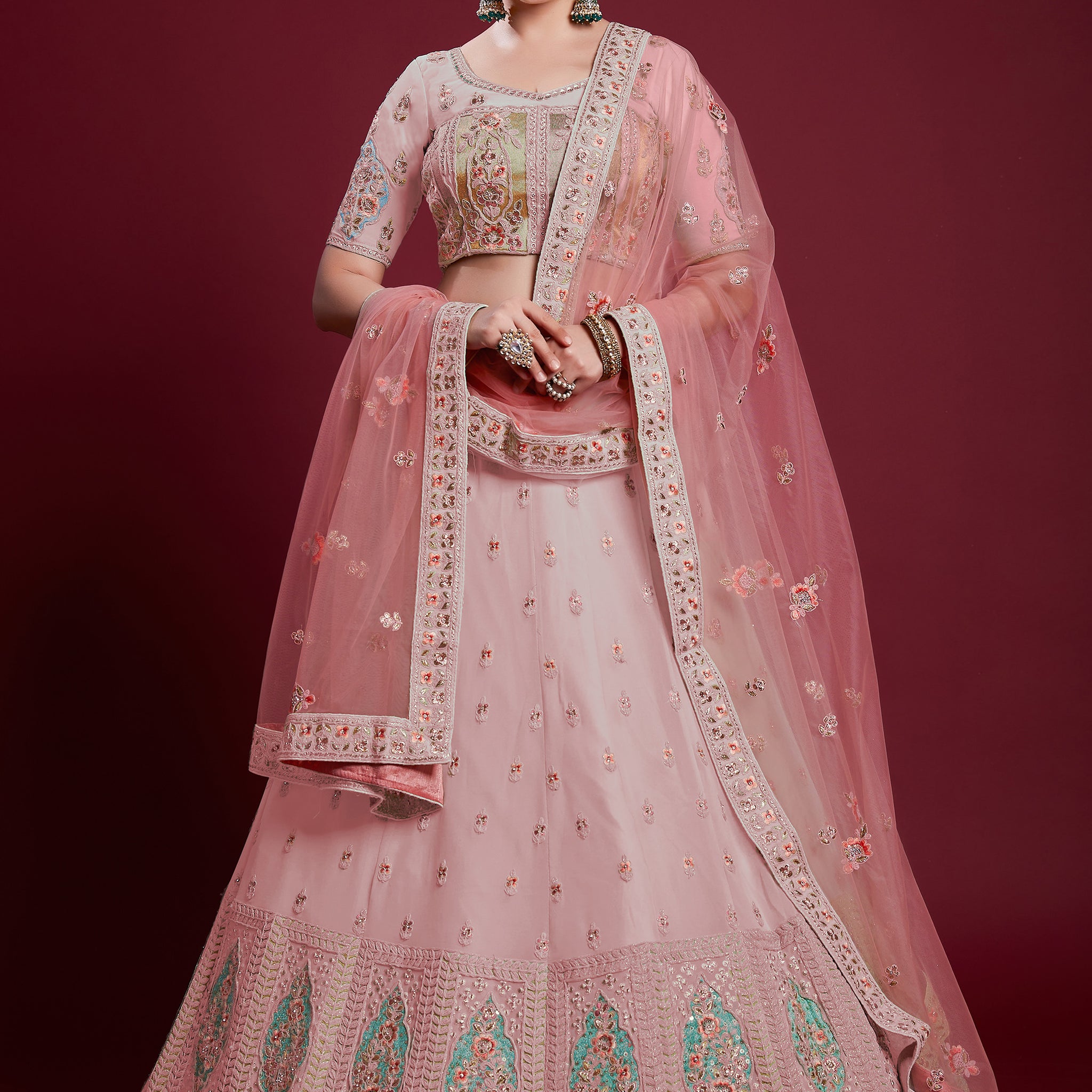 Poshak Vol 6 Designer Occasion Wear Lehenga D.No 49015