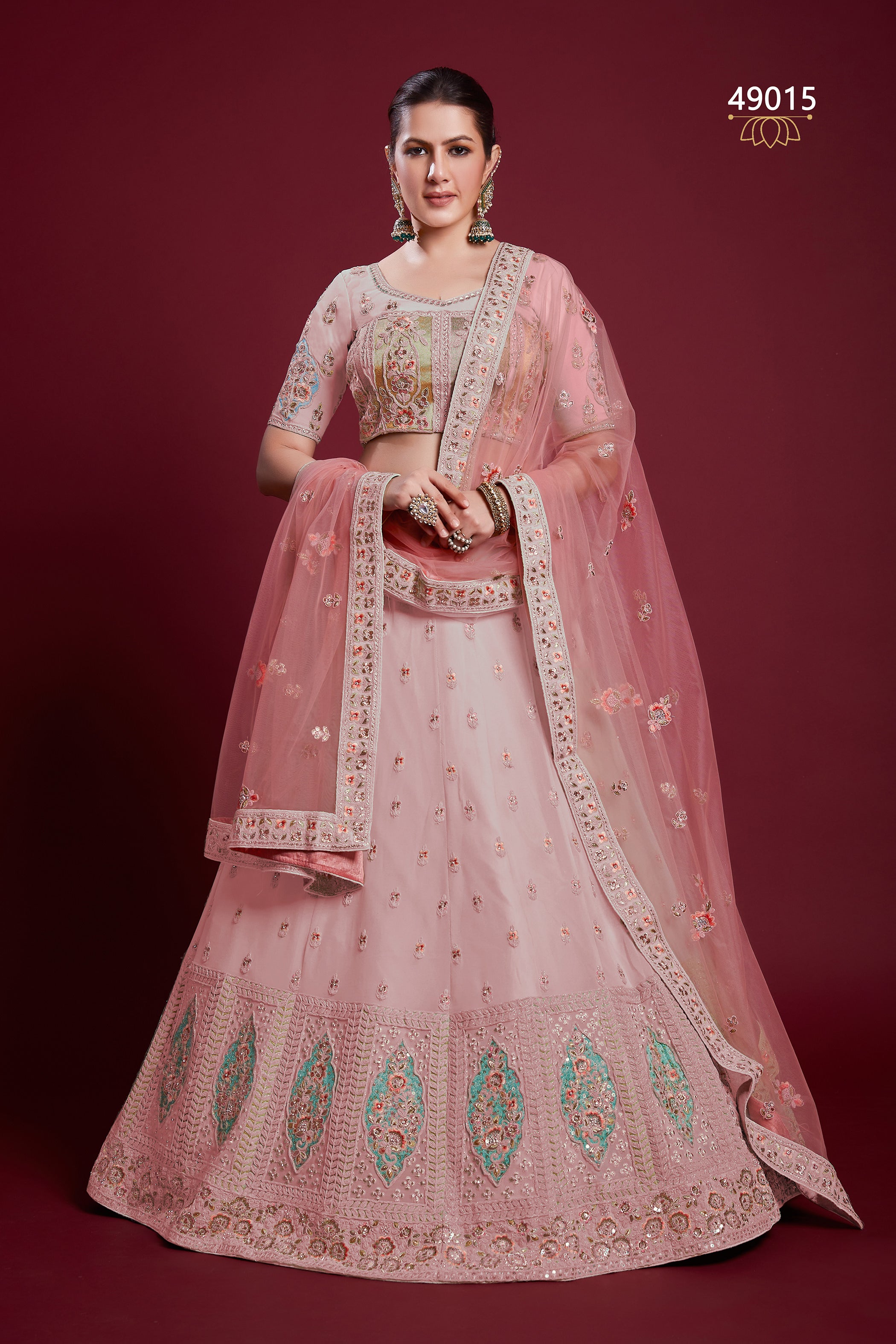 Poshak Vol 6 Designer Occasion Wear Lehenga D.No 49015