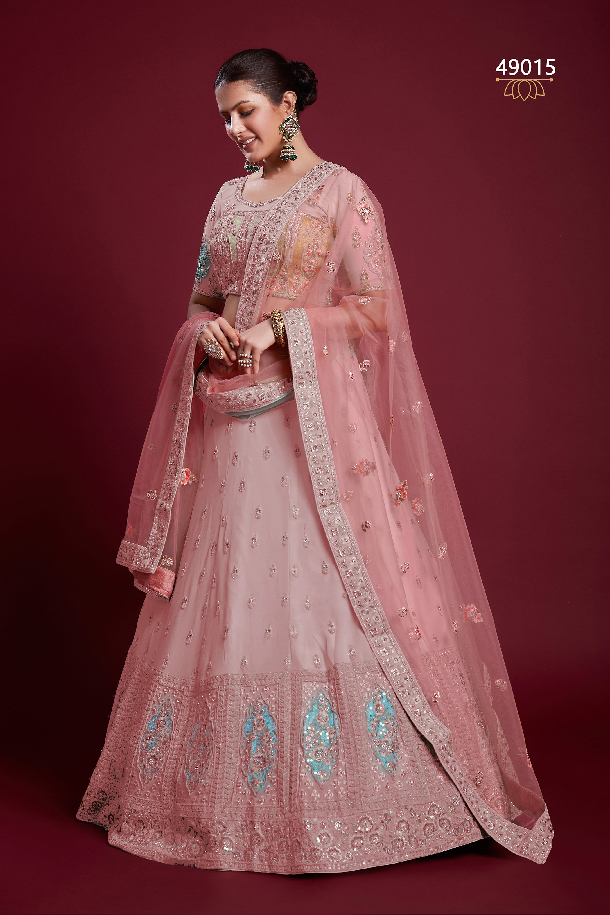 Poshak Vol 6 Designer Occasion Wear Lehenga D.No 49015
