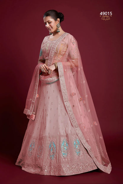 Poshak Vol 6 Designer Occasion Wear Lehenga D.No 49015 - Anant Exports