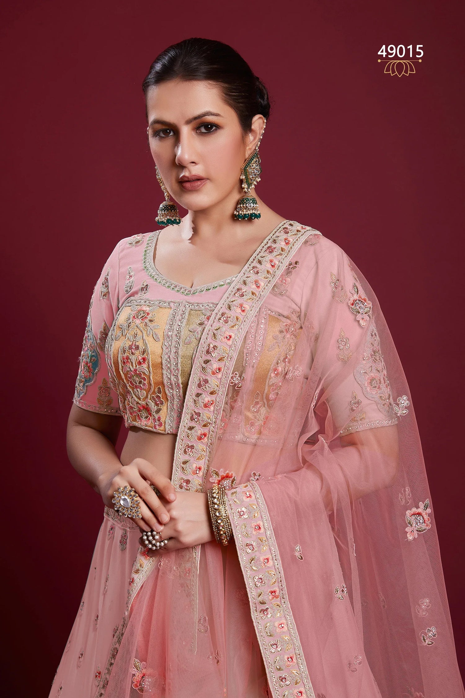 Poshak Vol 6 Designer Occasion Wear Lehenga D.No 49015 - Anant Exports