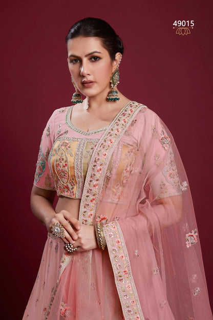 Poshak Vol 6 Designer Occasion Wear Lehenga D.No 49015 - Anant Exports
