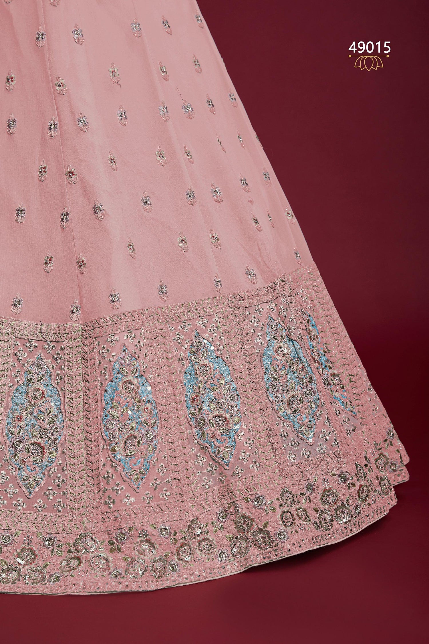 Poshak Vol 6 Designer Occasion Wear Lehenga D.No 49015 - Anant Exports