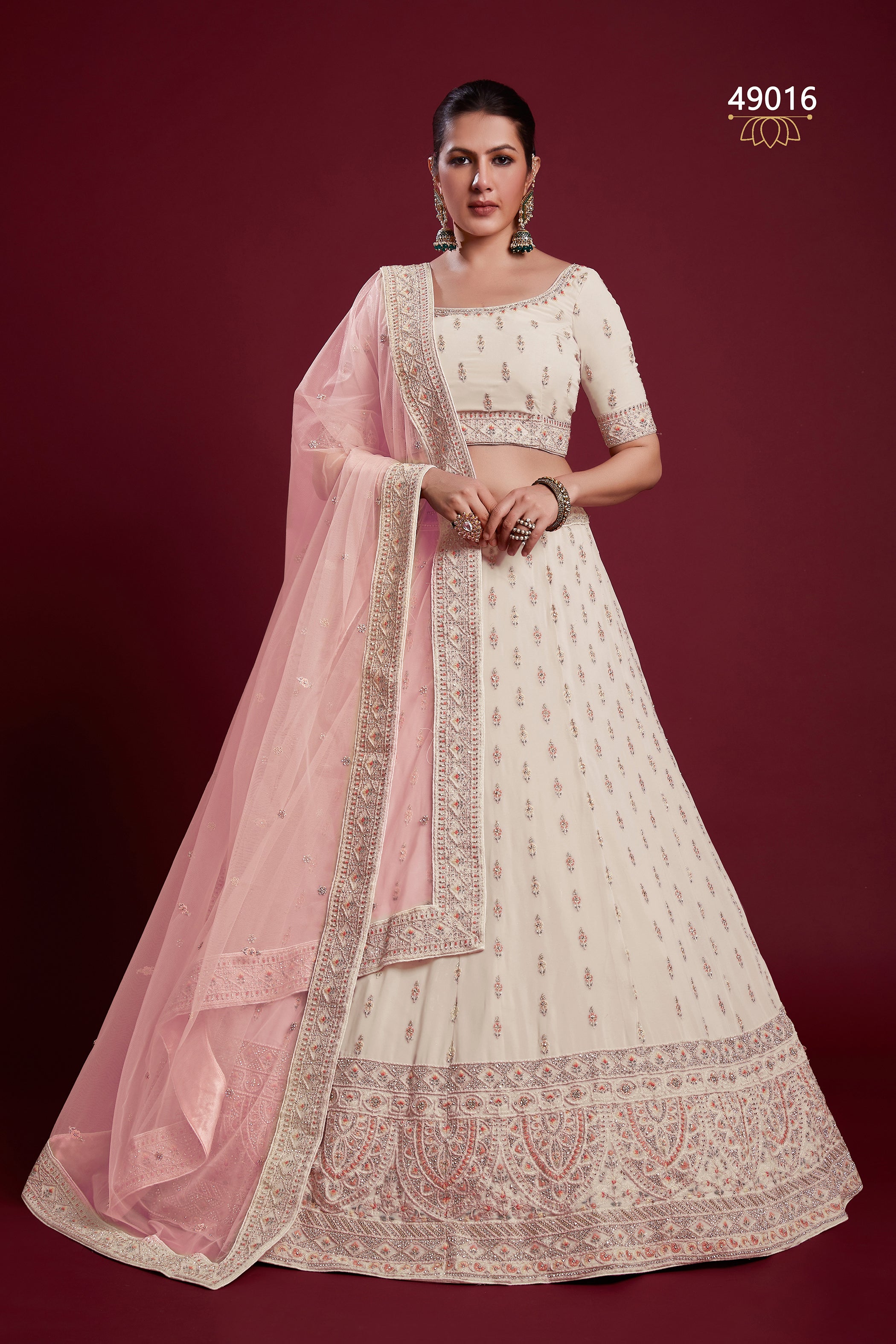 Poshak Vol 6 Designer Occasion Wear Lehenga D.No 49016