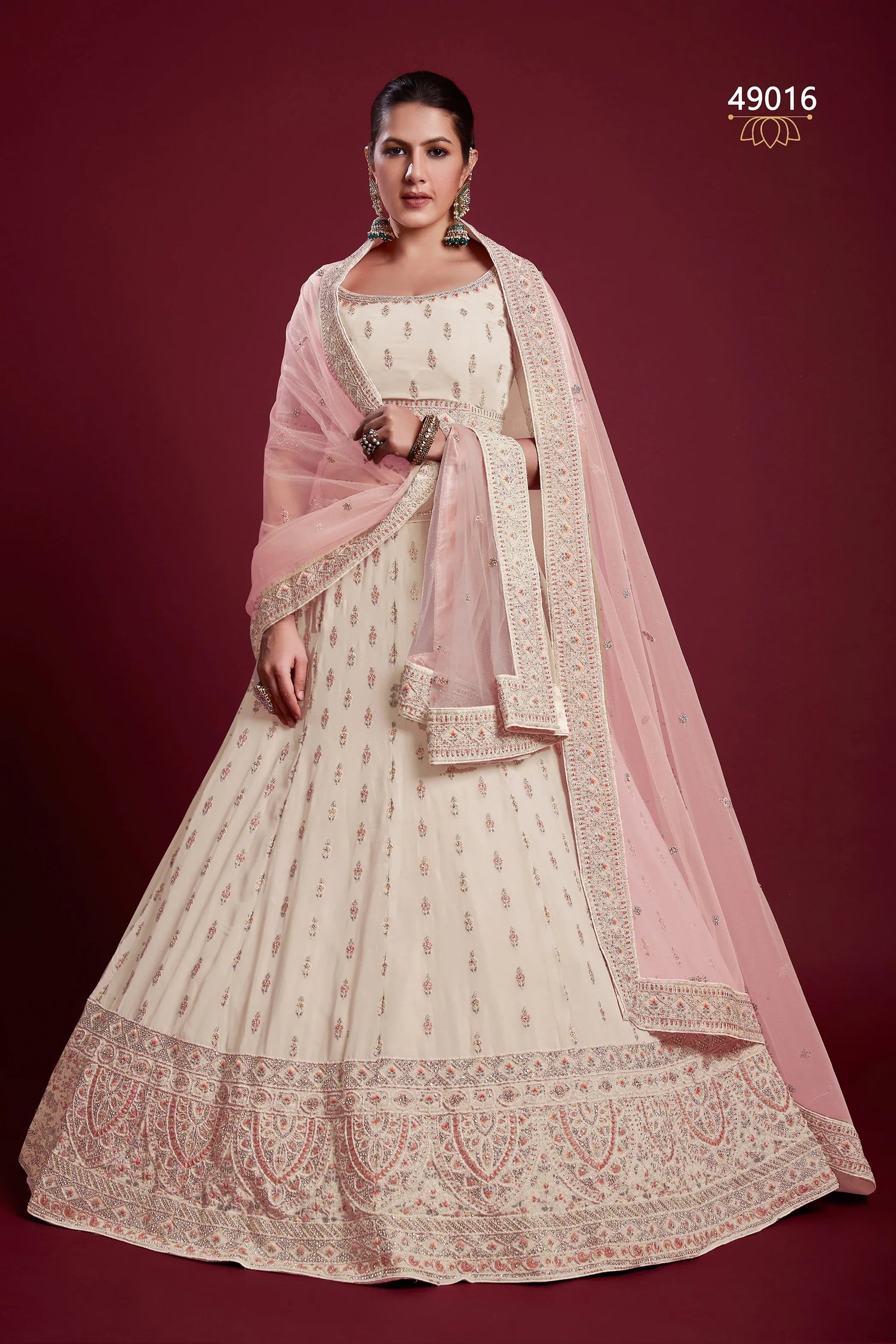 Poshak Vol 6 Designer Occasion Wear Lehenga D.No 49016 - Anant Exports