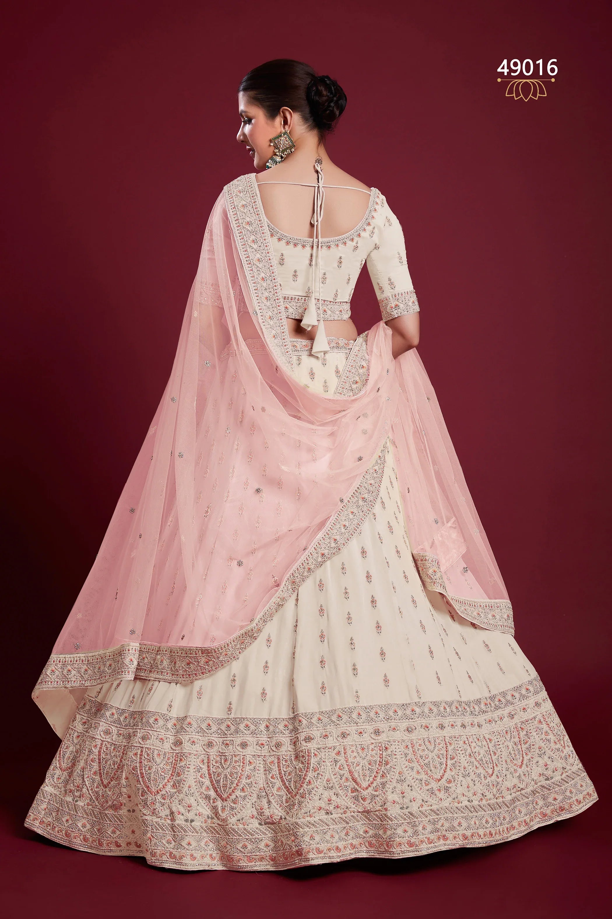 Poshak Vol 6 Designer Occasion Wear Lehenga D.No 49016 - Anant Exports
