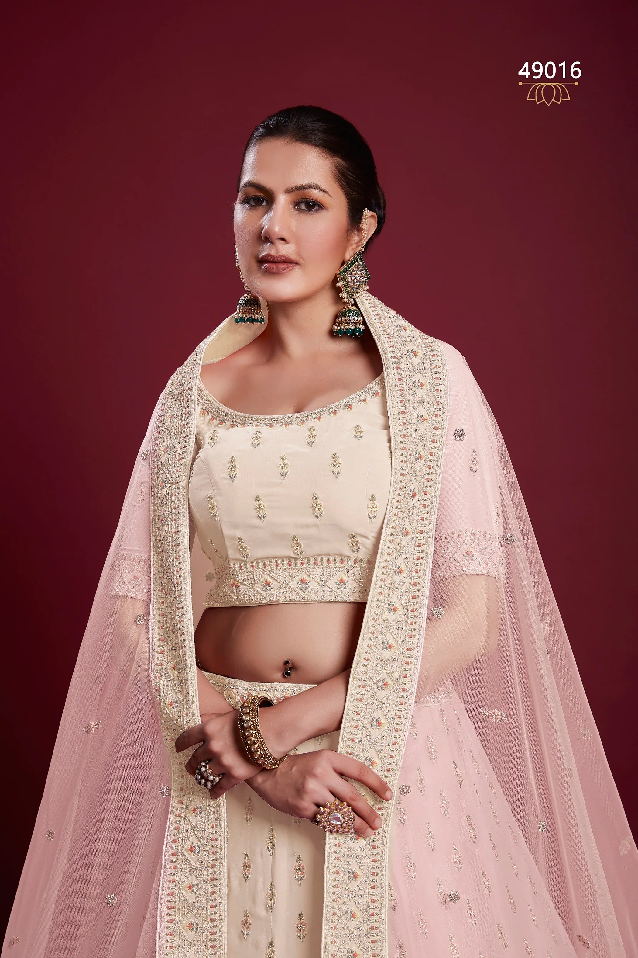Poshak Vol 6 Designer Occasion Wear Lehenga D.No 49016 - Anant Exports