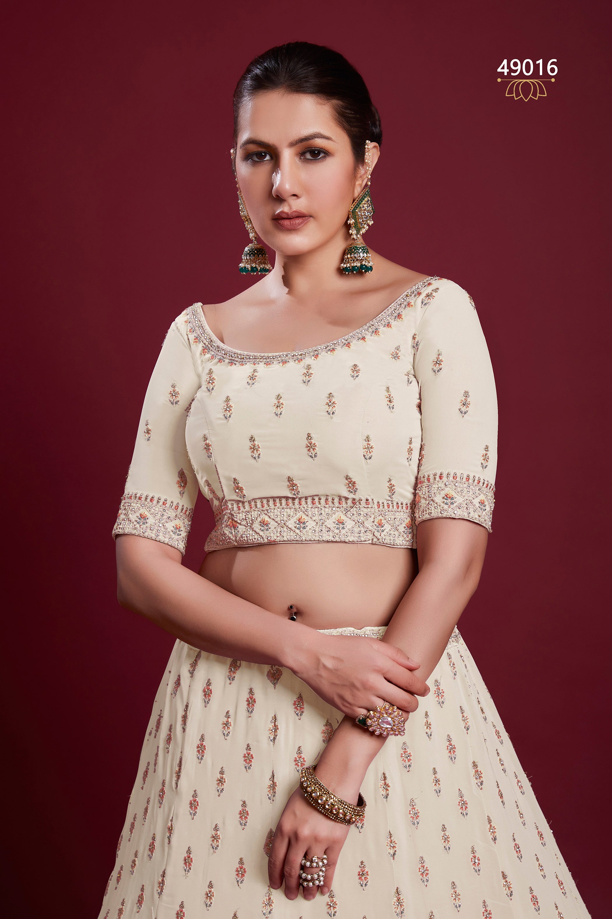 Poshak Vol 6 Designer Occasion Wear Lehenga D.No 49016