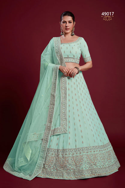 Poshak Vol 6 Designer Occasion Wear Lehenga D.No 49017 - Anant Exports