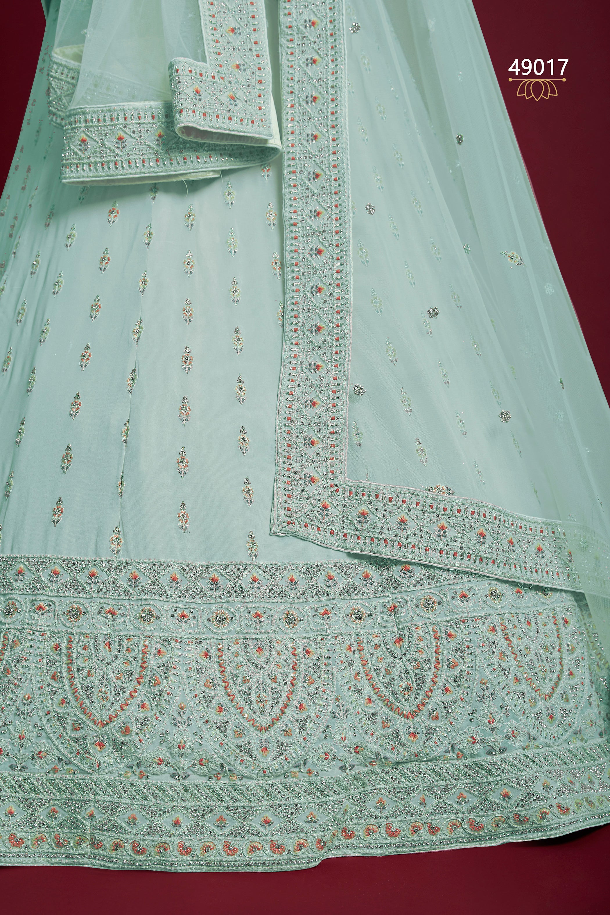 Poshak Vol 6 Designer Occasion Wear Lehenga D.No 49017