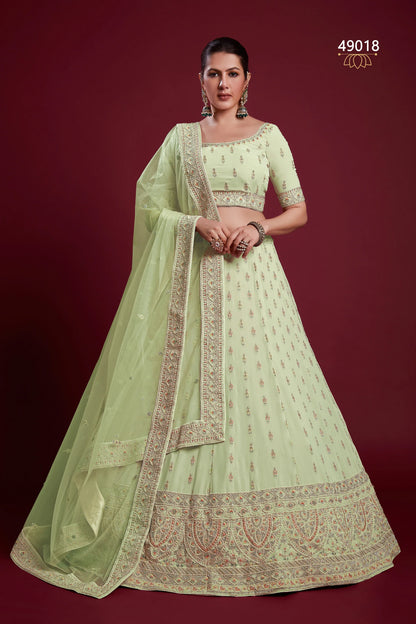 Poshak Vol 6 Designer Occasion Wear Lehenga D.No 49018 - Anant Exports