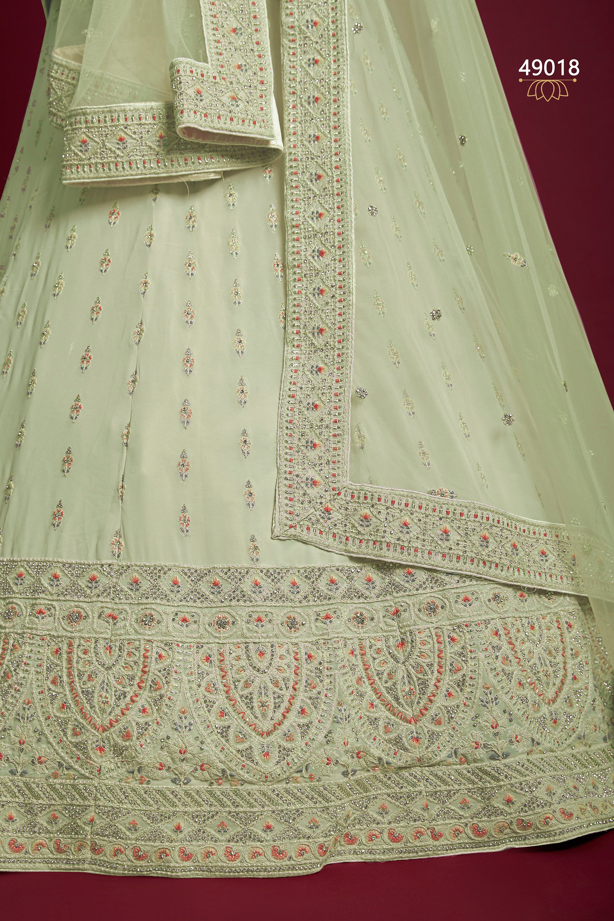 Poshak Vol 6 Designer Occasion Wear Lehenga D.No 49018