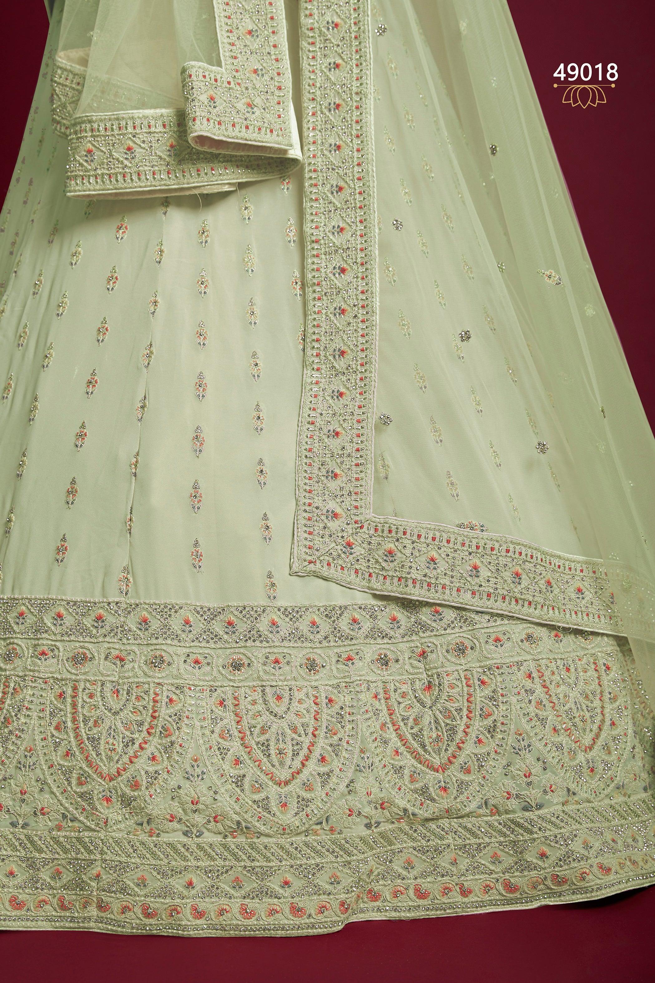 Poshak Vol 6 Designer Occasion Wear Lehenga D.No 49018 - Anant Exports