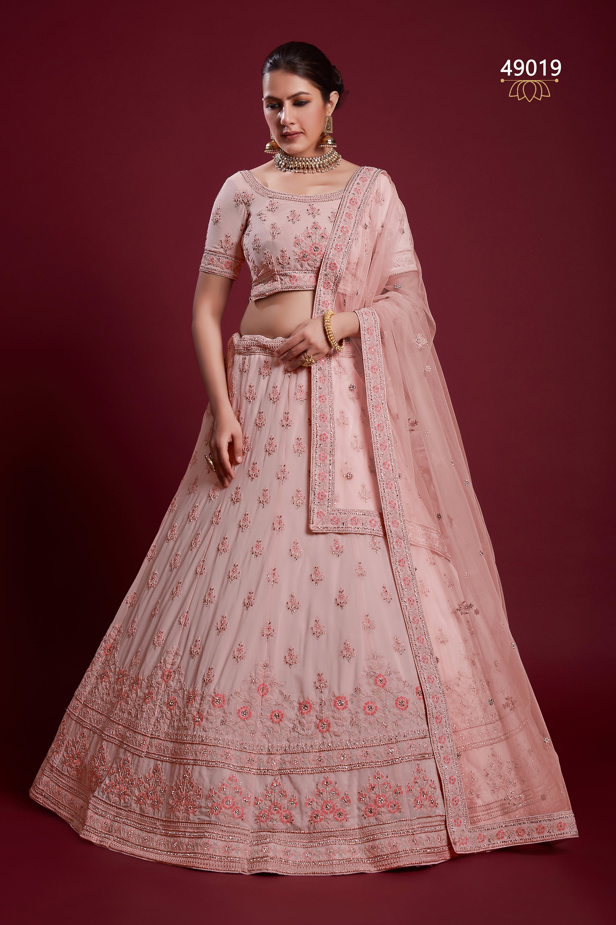 Poshak Vol 6 Designer Occasion Wear Lehenga D.No 49019