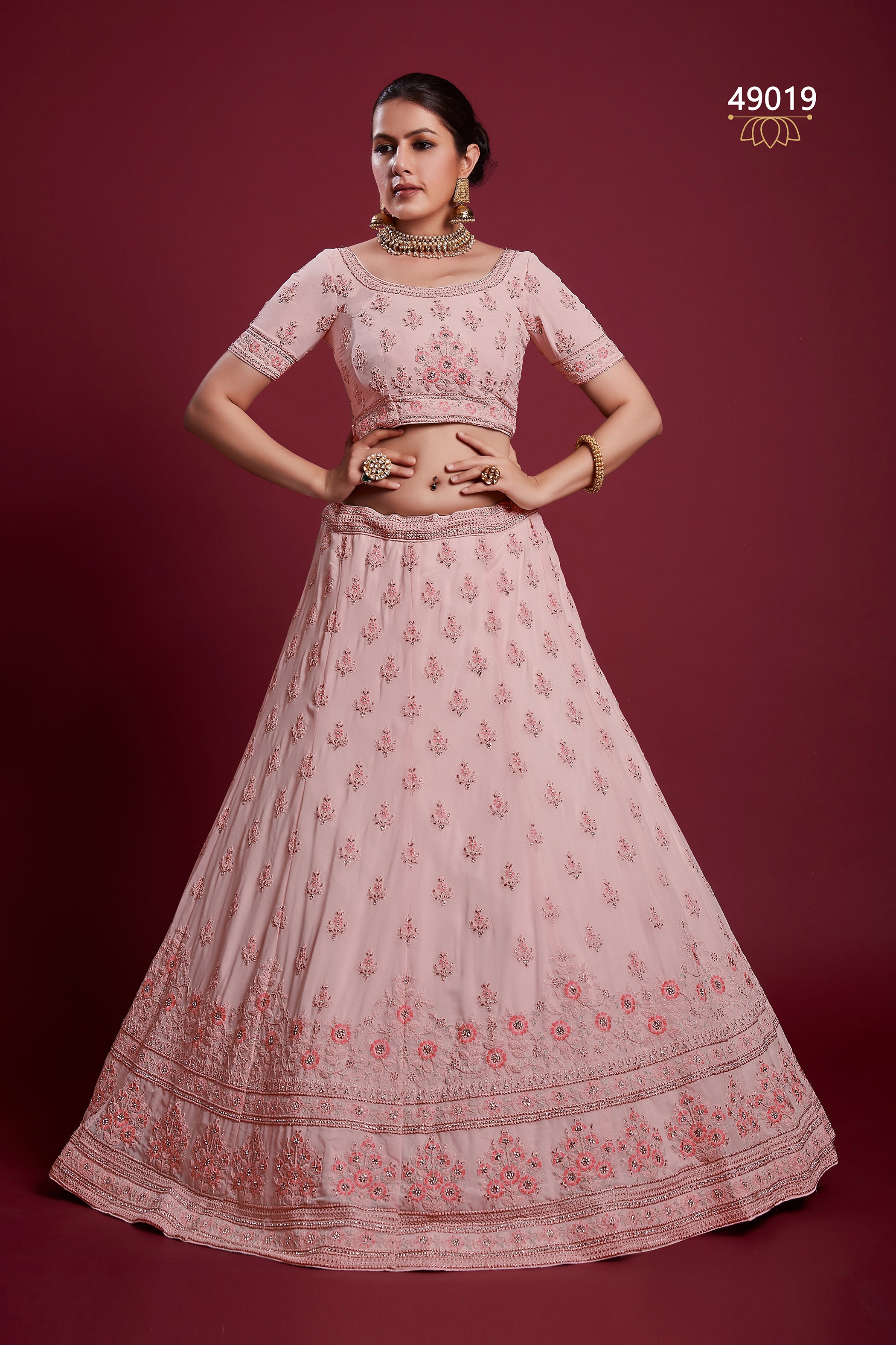 Poshak Vol 6 Designer Occasion Wear Lehenga D.No 49019