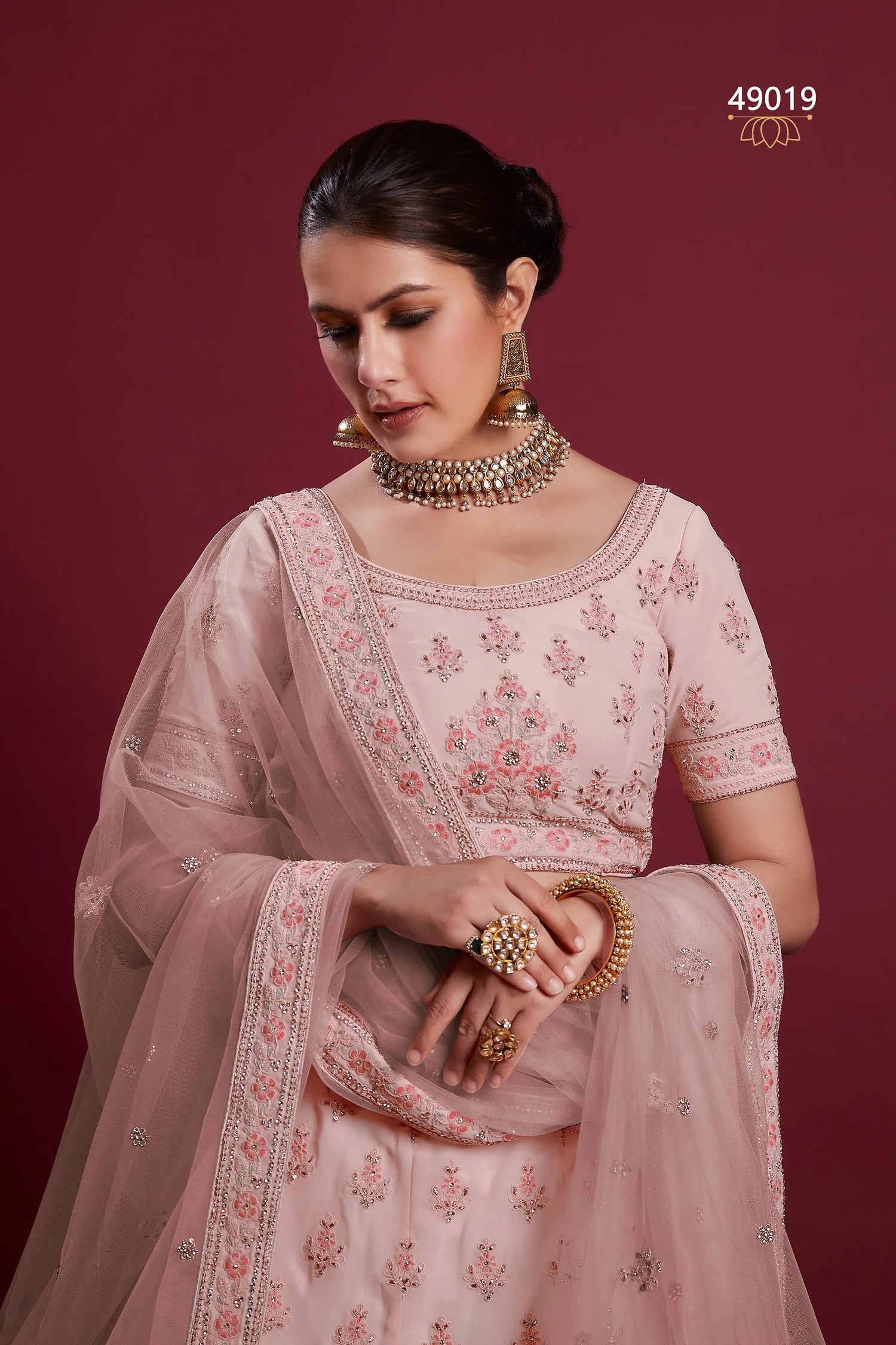 Poshak Vol 6 Designer Occasion Wear Lehenga D.No 49019 - Anant Exports