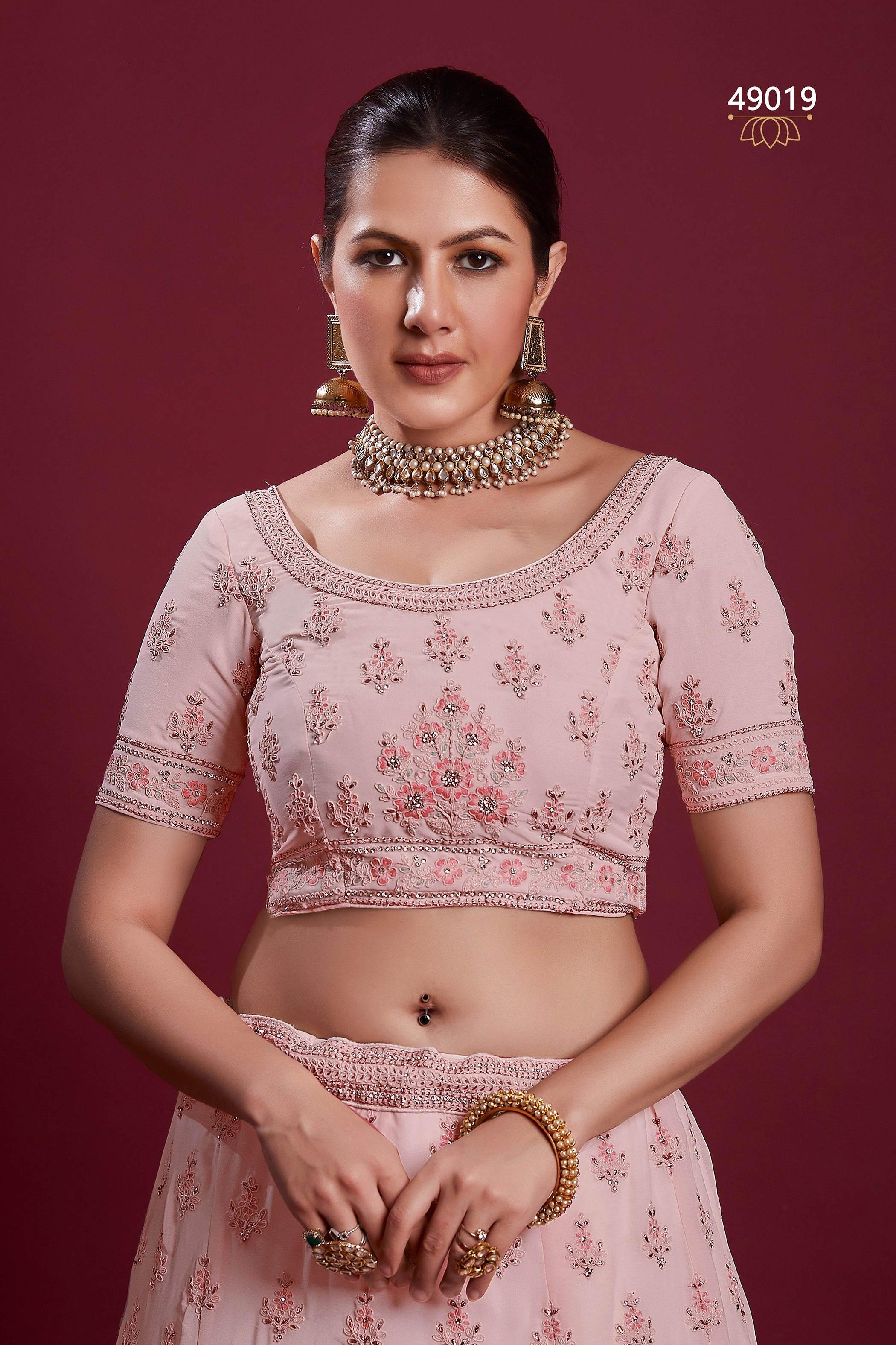 Poshak Vol 6 Designer Occasion Wear Lehenga D.No 49019