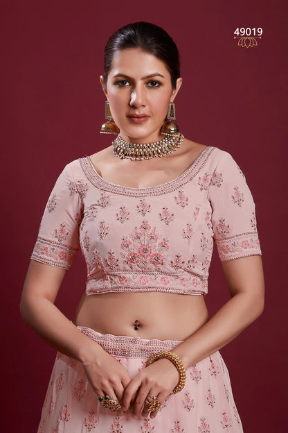 Poshak Vol 6 Designer Occasion Wear Lehenga D.No 49019 - Anant Exports