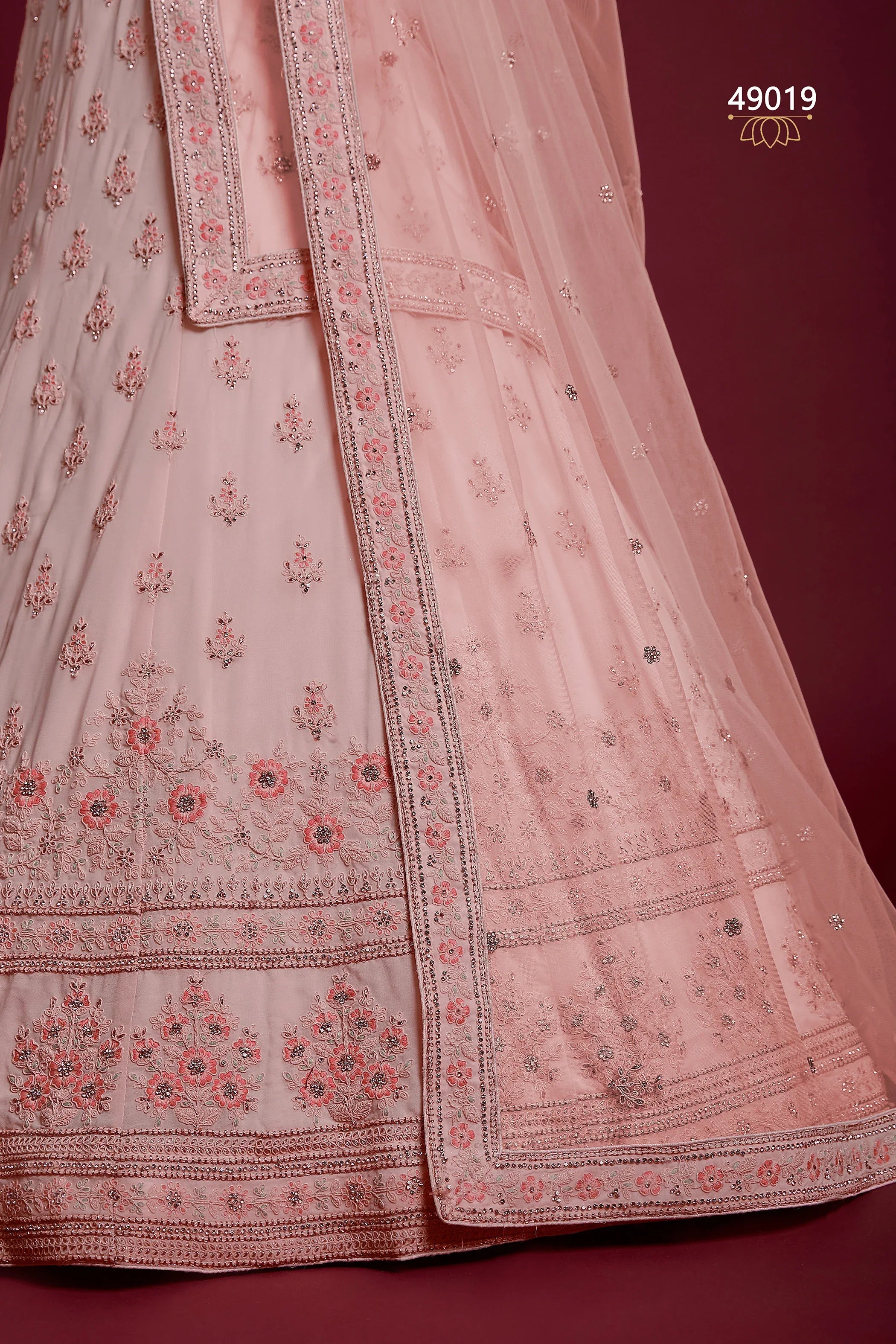 Poshak Vol 6 Designer Occasion Wear Lehenga D.No 49019 - Anant Exports