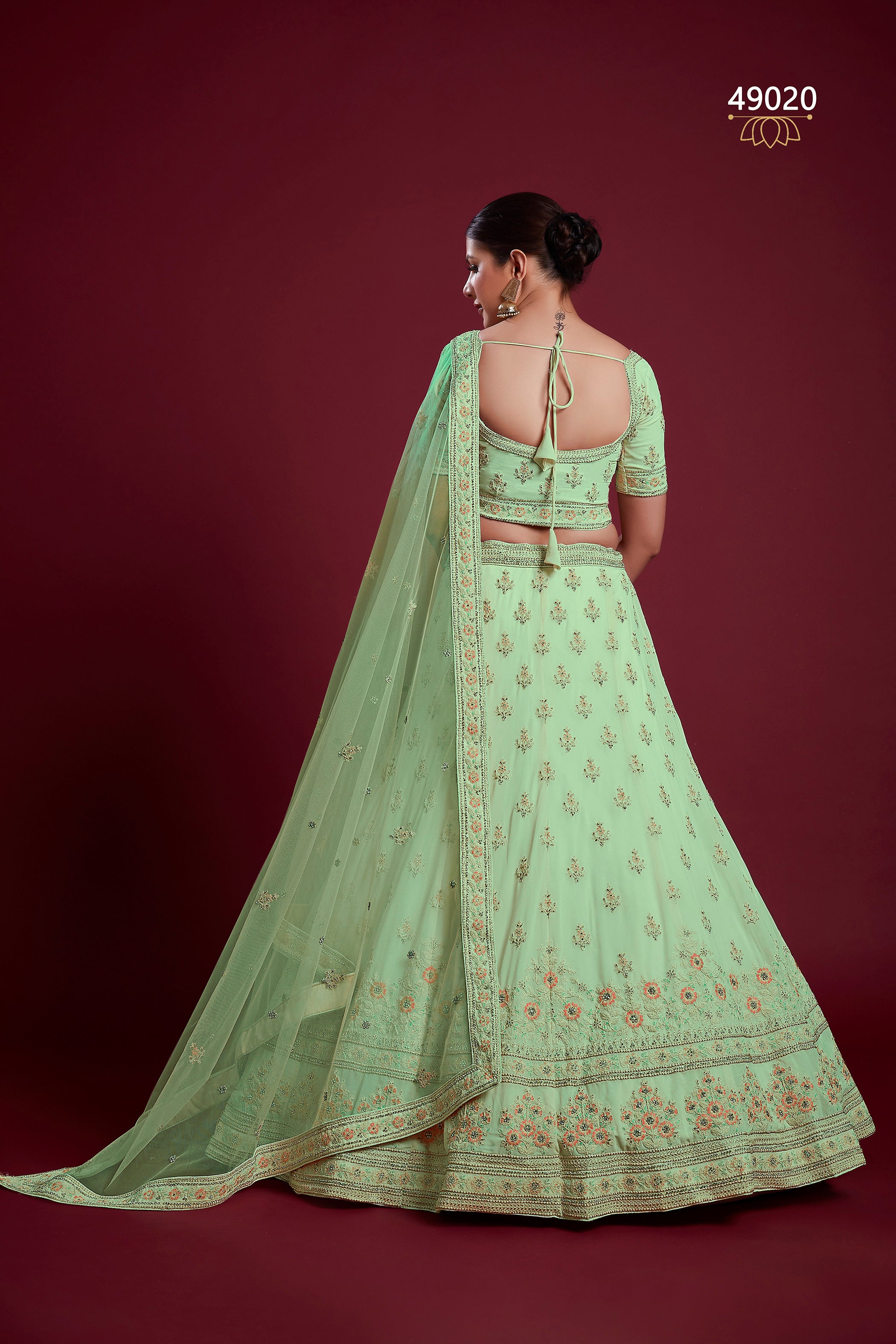 Poshak Vol 6 Designer Occasion Wear Lehenga D.No 49020