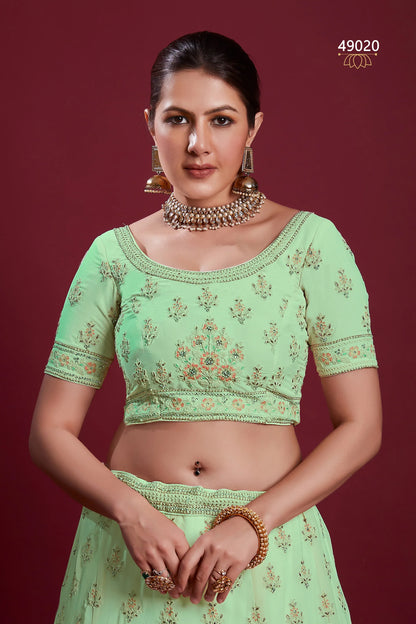 Poshak Vol 6 Designer Occasion Wear Lehenga D.No 49020 - Anant Exports
