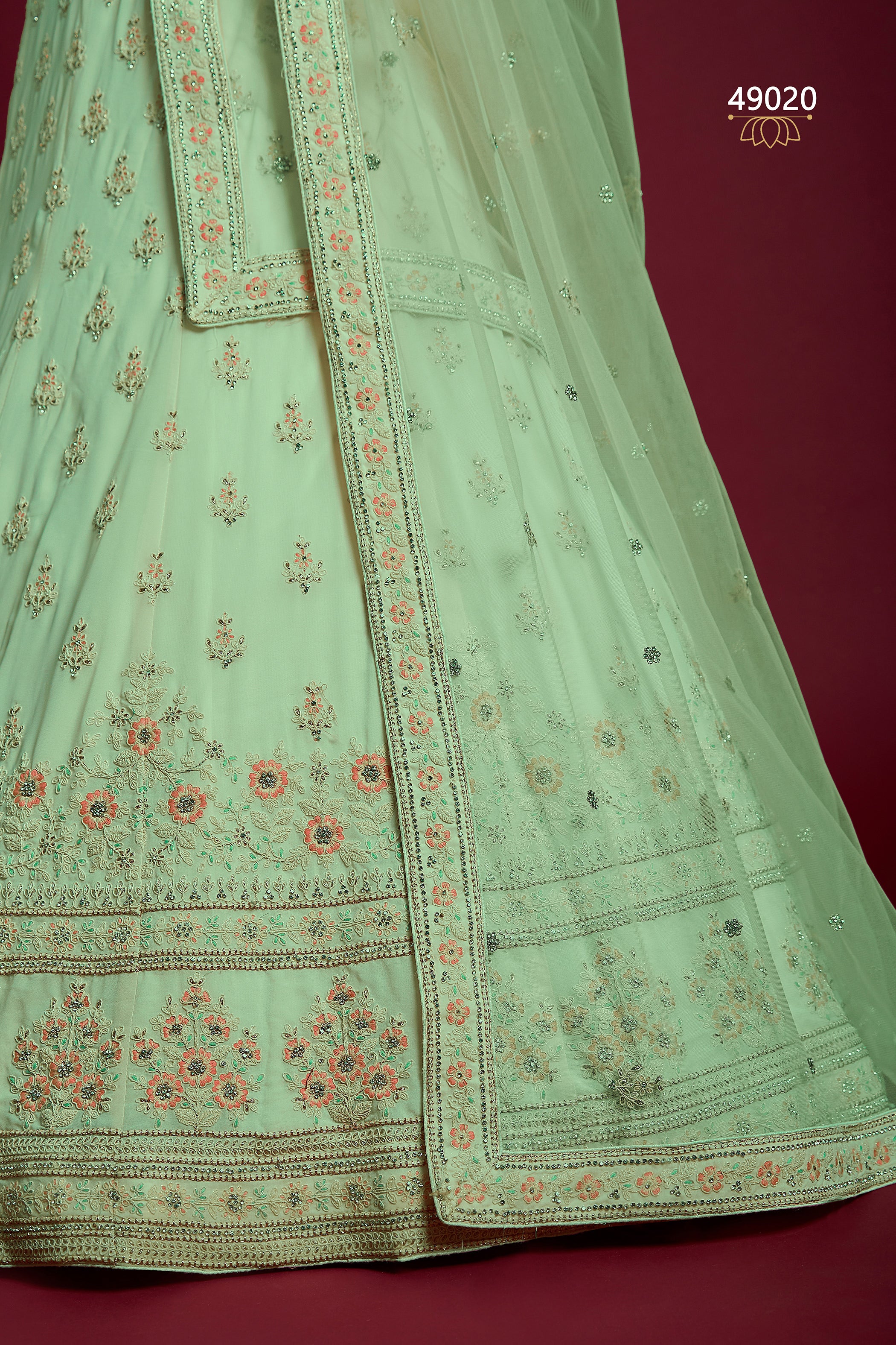 Poshak Vol 6 Designer Occasion Wear Lehenga D.No 49020