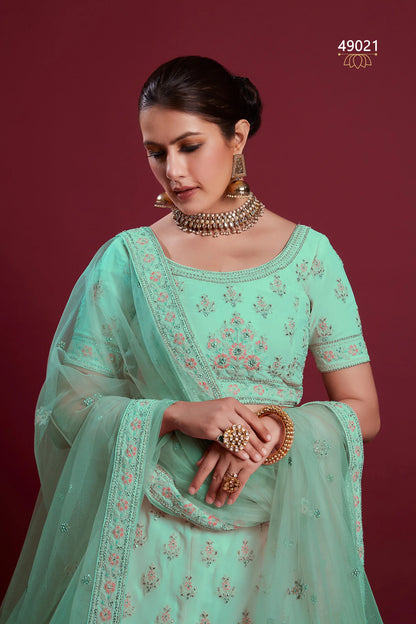 Poshak Vol 6 Designer Occasion Wear Lehenga D.No 49021 - Anant Exports