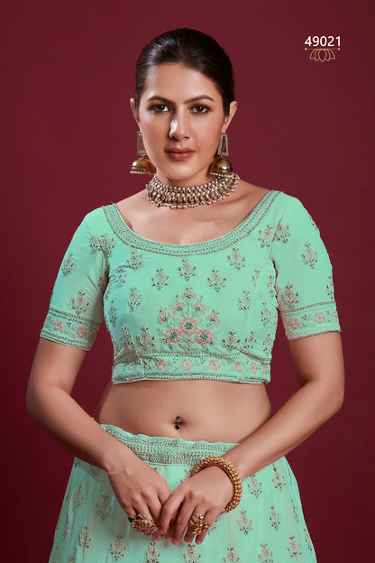 Poshak Vol 6 Designer Occasion Wear Lehenga D.No 49021 - Anant Exports