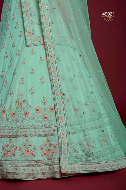 Poshak Vol 6 Designer Occasion Wear Lehenga D.No 49021 - Anant Exports