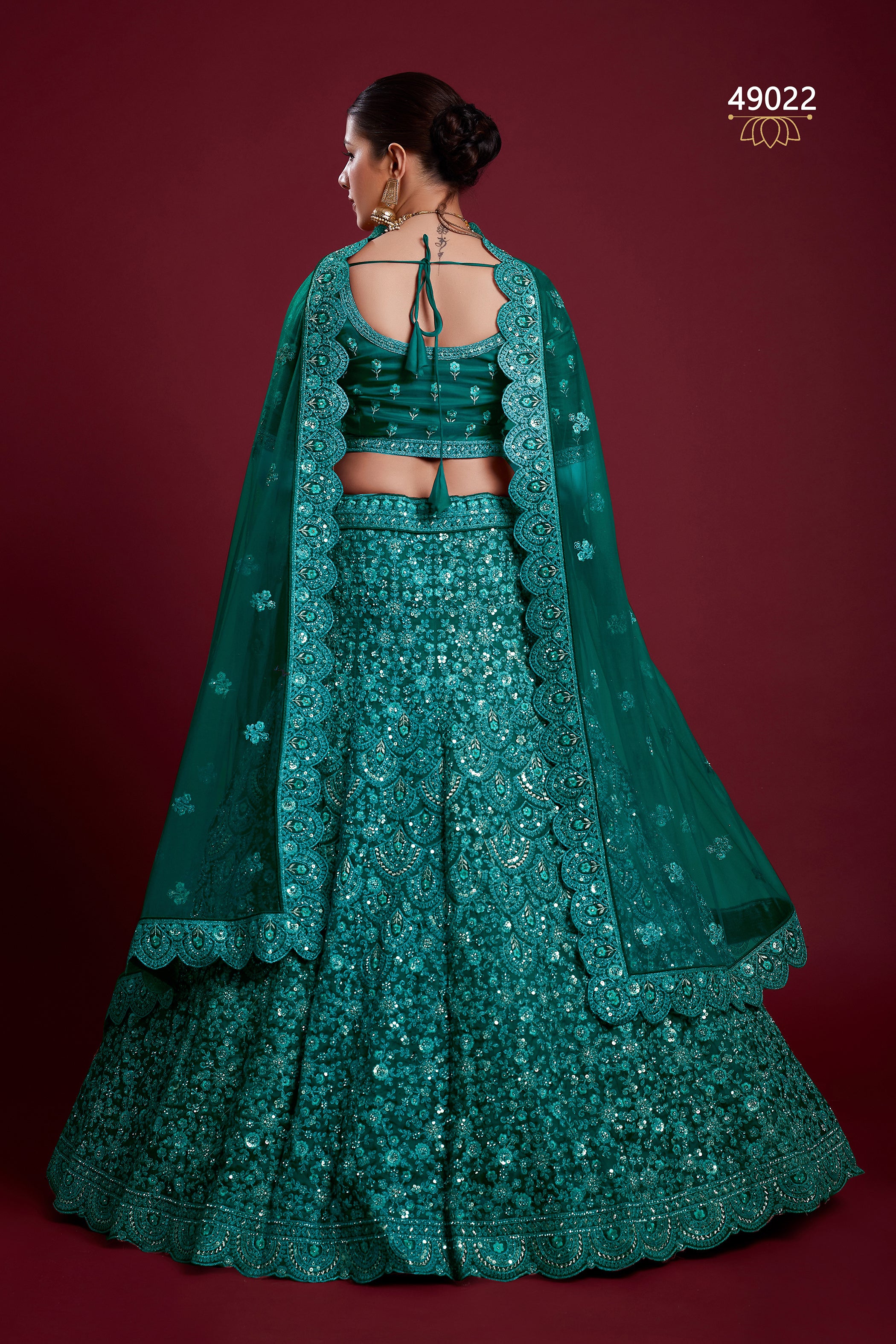 Poshak Vol 6 Designer Occasion Wear Lehenga D.No 49022