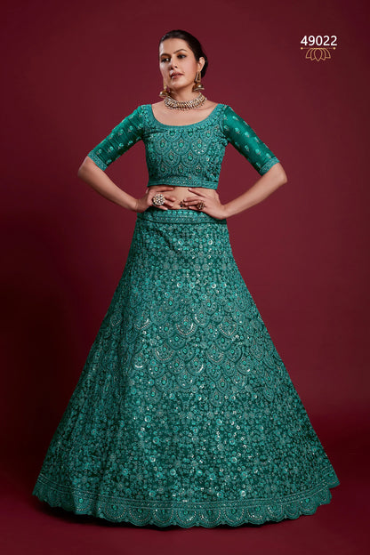 Poshak Vol 6 Designer Occasion Wear Lehenga D.No 49022 - Anant Exports