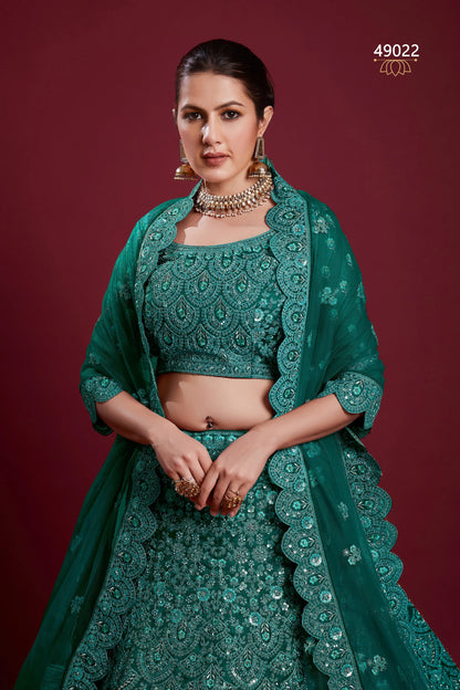 Poshak Vol 6 Designer Occasion Wear Lehenga D.No 49022 - Anant Exports